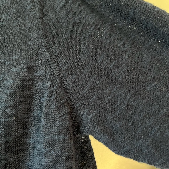 J.Jill linen/cotton lightweight short sleeve sweater. - Picture 2 of 6